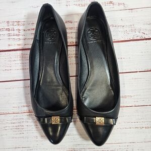Tory Burch ballerina logo flats